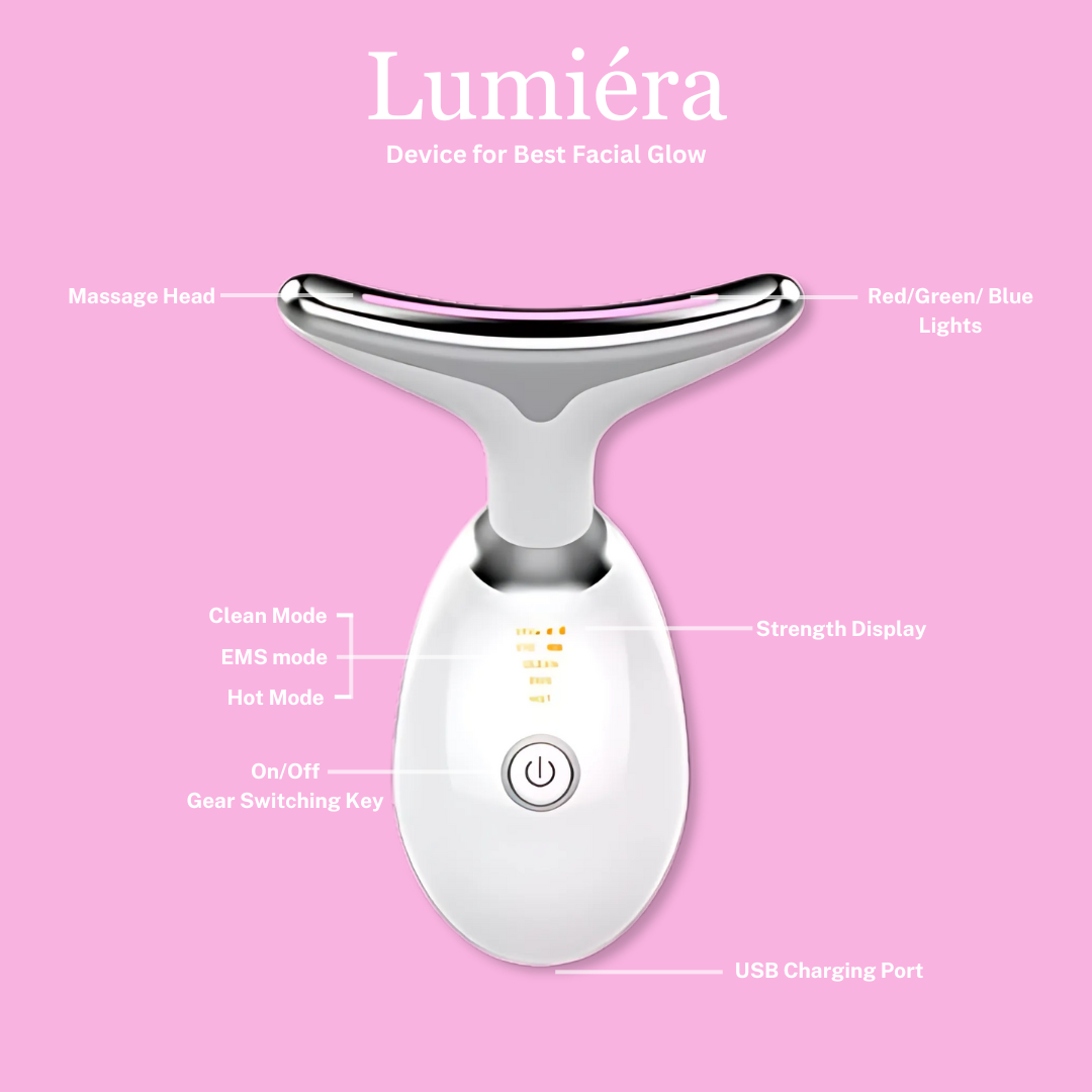 Lumiera LED Face and Neck Massager