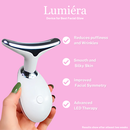 Lumiera LED Face and Neck Massager